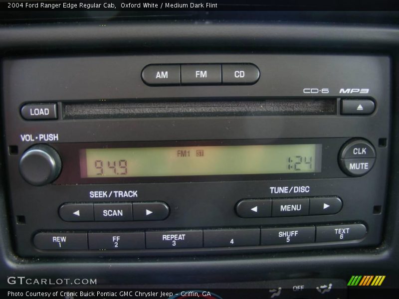 Oxford White / Medium Dark Flint 2004 Ford Ranger Edge Regular Cab