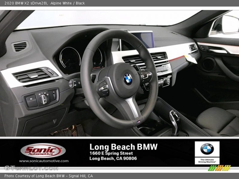 Alpine White / Black 2020 BMW X2 sDrive28i