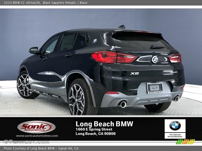 Black Sapphire Metallic / Black 2020 BMW X2 xDrive28i