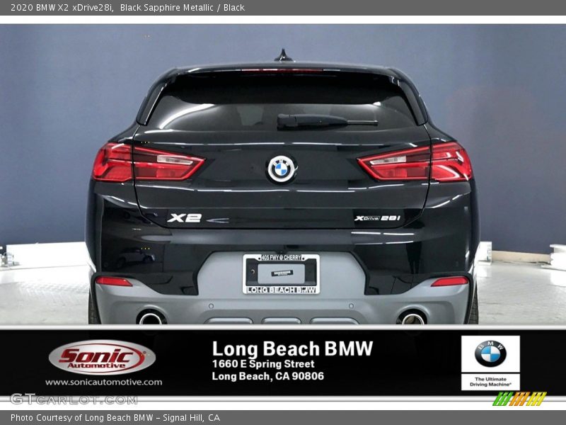 Black Sapphire Metallic / Black 2020 BMW X2 xDrive28i
