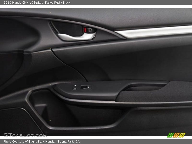 Rallye Red / Black 2020 Honda Civic LX Sedan
