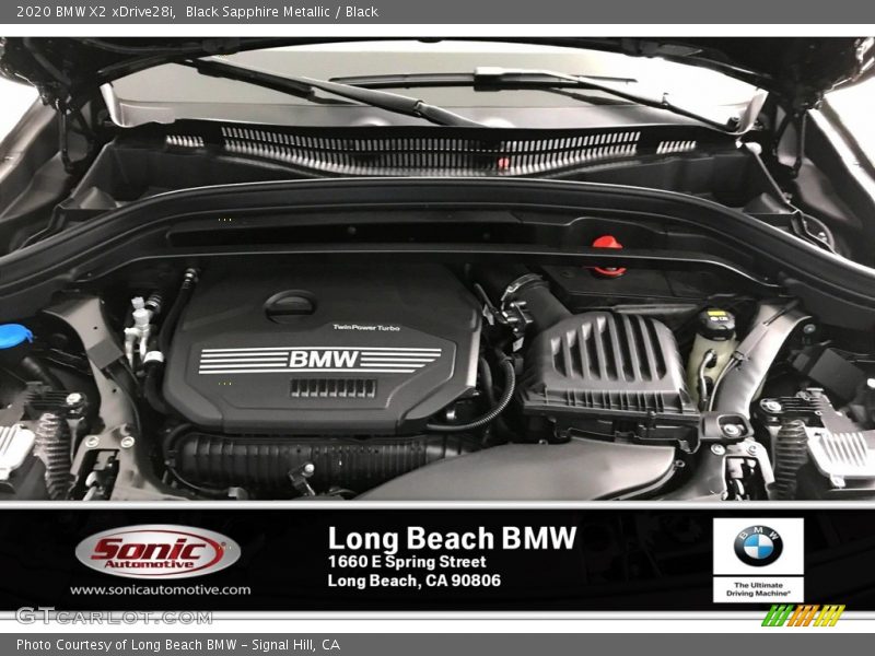 Black Sapphire Metallic / Black 2020 BMW X2 xDrive28i