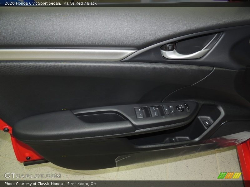 Rallye Red / Black 2020 Honda Civic Sport Sedan