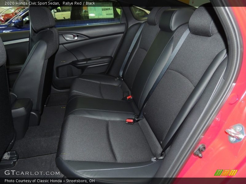 Rallye Red / Black 2020 Honda Civic Sport Sedan