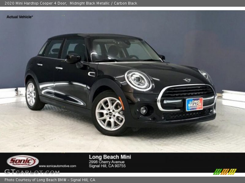 Midnight Black Metallic / Carbon Black 2020 Mini Hardtop Cooper 4 Door
