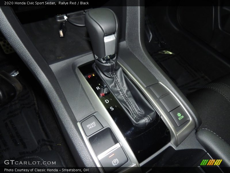 Rallye Red / Black 2020 Honda Civic Sport Sedan