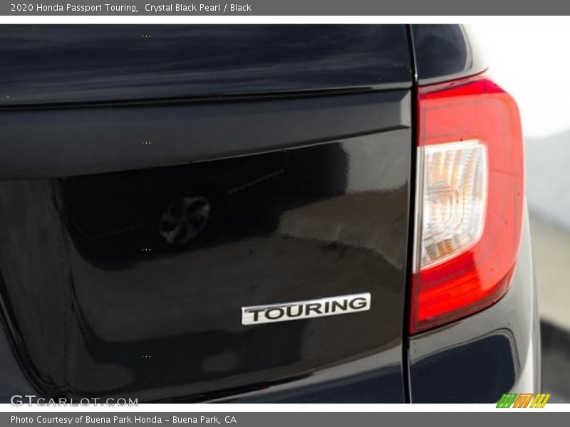 Crystal Black Pearl / Black 2020 Honda Passport Touring