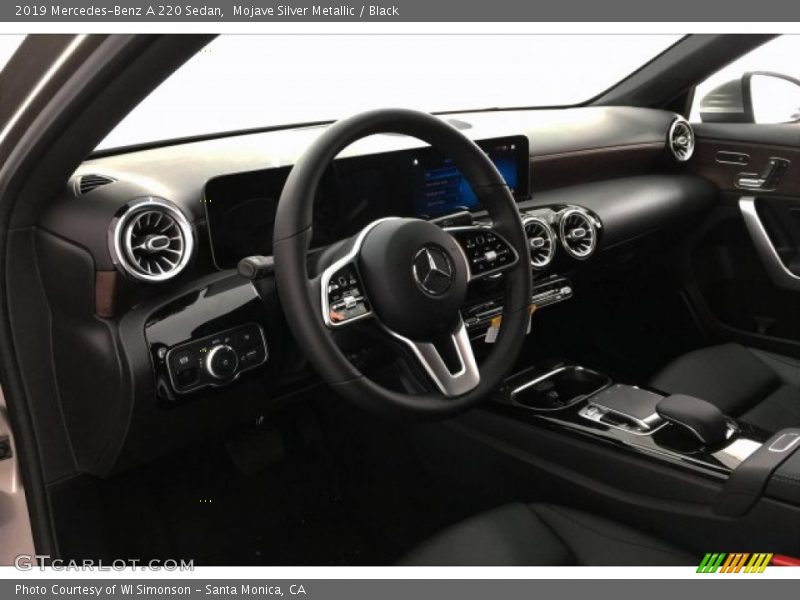 Mojave Silver Metallic / Black 2019 Mercedes-Benz A 220 Sedan