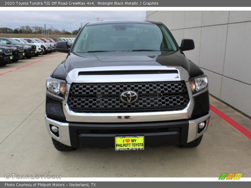 Midnight Black Metallic / Graphite 2020 Toyota Tundra TSS Off Road CrewMax 4x4