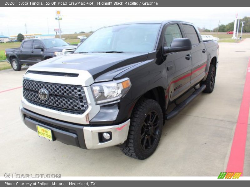 Midnight Black Metallic / Graphite 2020 Toyota Tundra TSS Off Road CrewMax 4x4