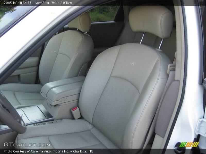 Ivory Pearl White / Willow 2005 Infiniti FX 35