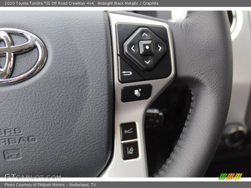 Midnight Black Metallic / Graphite 2020 Toyota Tundra TSS Off Road CrewMax 4x4