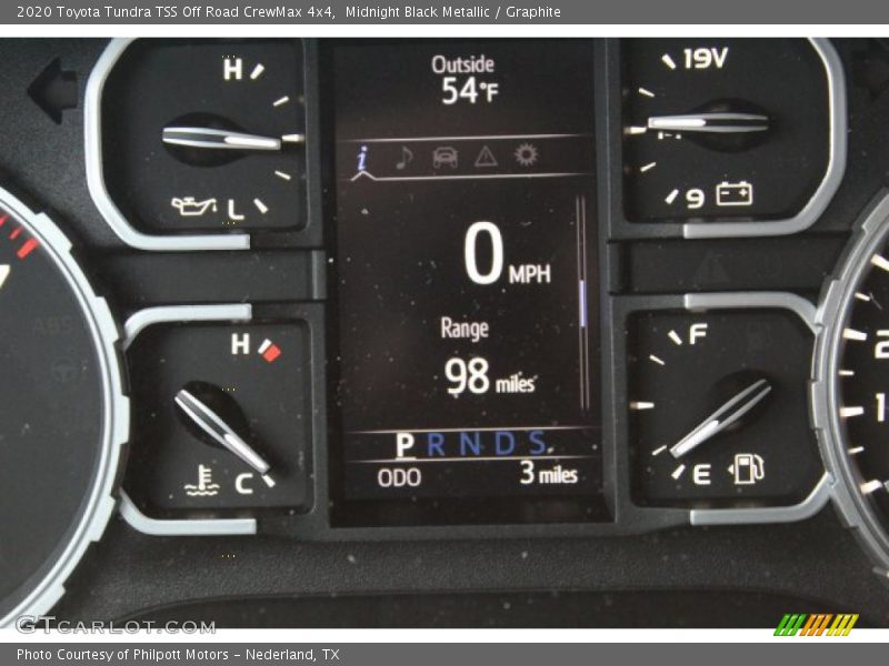 Midnight Black Metallic / Graphite 2020 Toyota Tundra TSS Off Road CrewMax 4x4