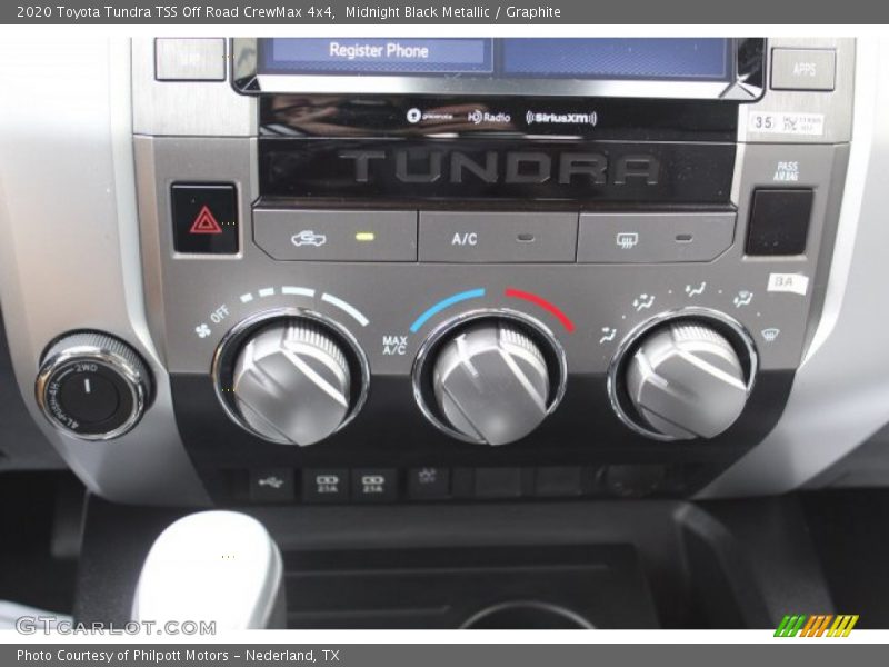 Midnight Black Metallic / Graphite 2020 Toyota Tundra TSS Off Road CrewMax 4x4