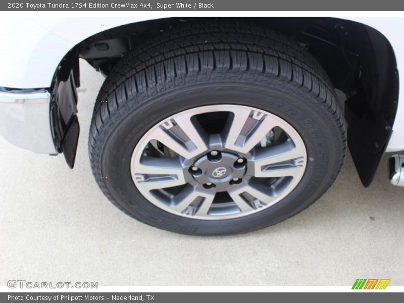 Super White / Black 2020 Toyota Tundra 1794 Edition CrewMax 4x4
