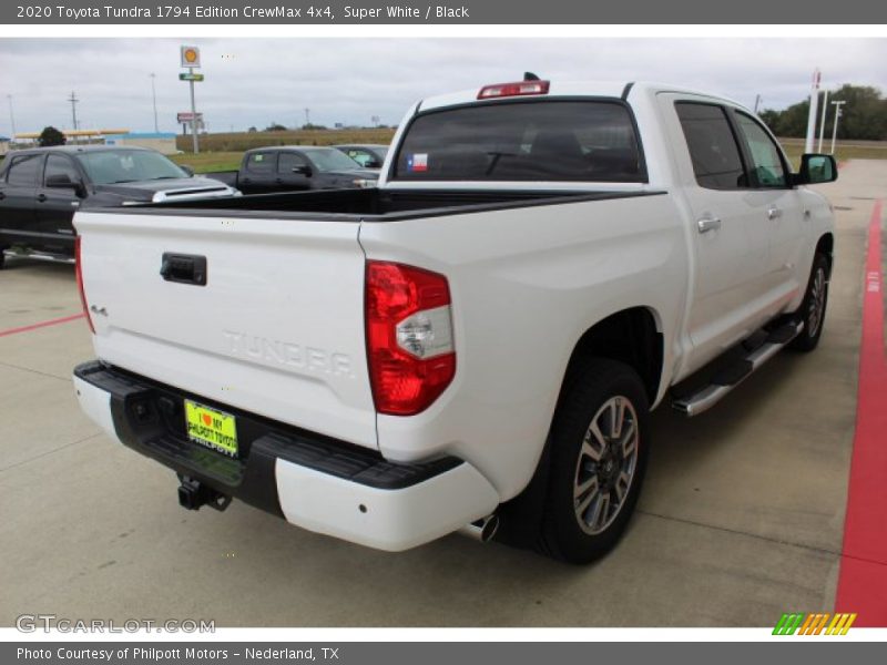 Super White / Black 2020 Toyota Tundra 1794 Edition CrewMax 4x4