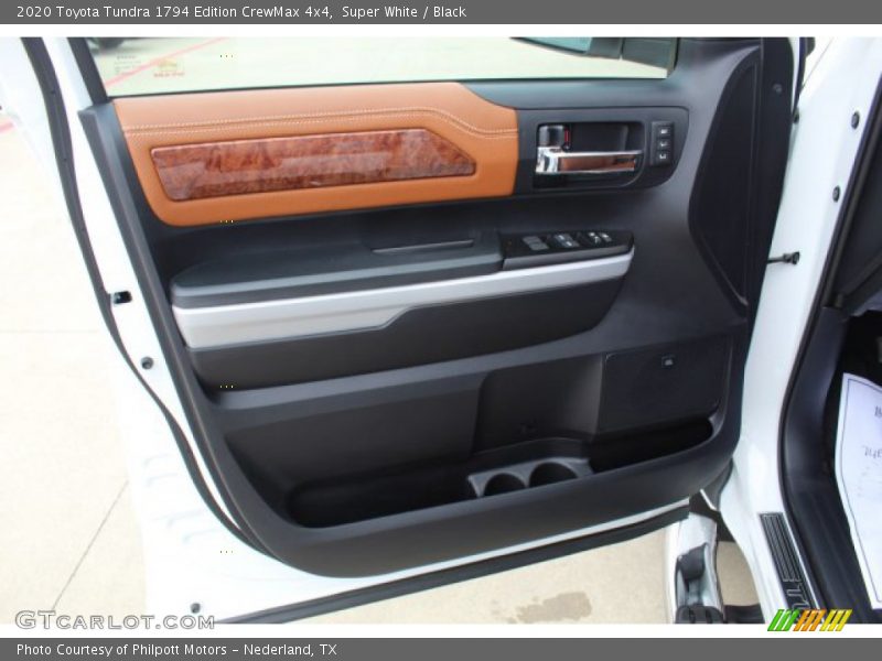 Super White / Black 2020 Toyota Tundra 1794 Edition CrewMax 4x4