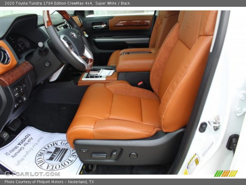Super White / Black 2020 Toyota Tundra 1794 Edition CrewMax 4x4