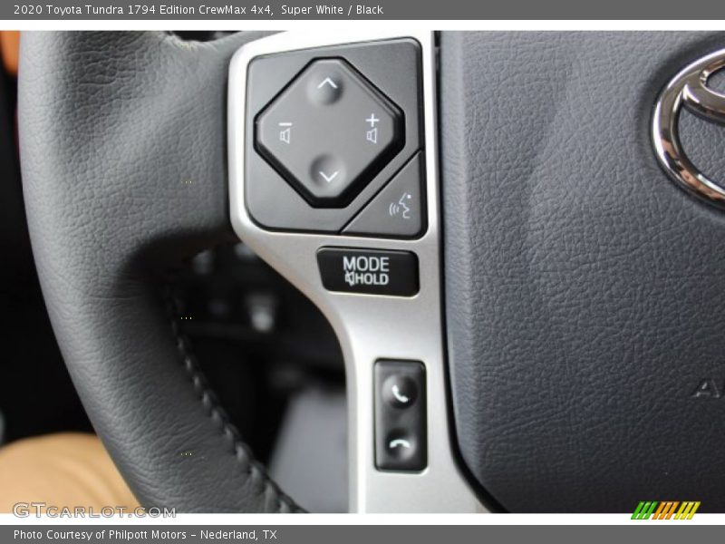 Super White / Black 2020 Toyota Tundra 1794 Edition CrewMax 4x4