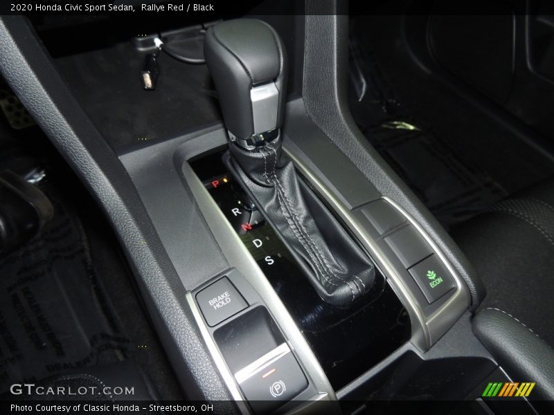  2020 Civic Sport Sedan CVT Automatic Shifter