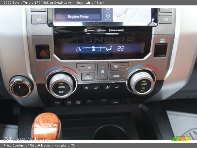 Super White / Black 2020 Toyota Tundra 1794 Edition CrewMax 4x4