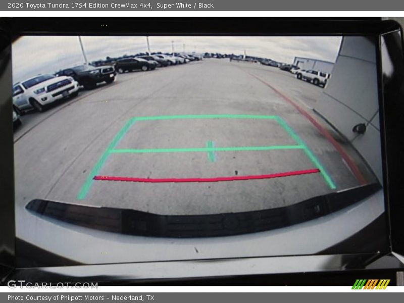 Super White / Black 2020 Toyota Tundra 1794 Edition CrewMax 4x4