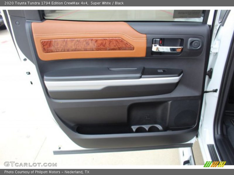 Super White / Black 2020 Toyota Tundra 1794 Edition CrewMax 4x4