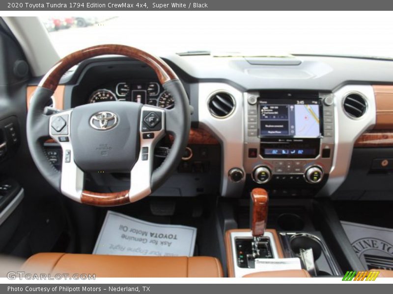 Super White / Black 2020 Toyota Tundra 1794 Edition CrewMax 4x4