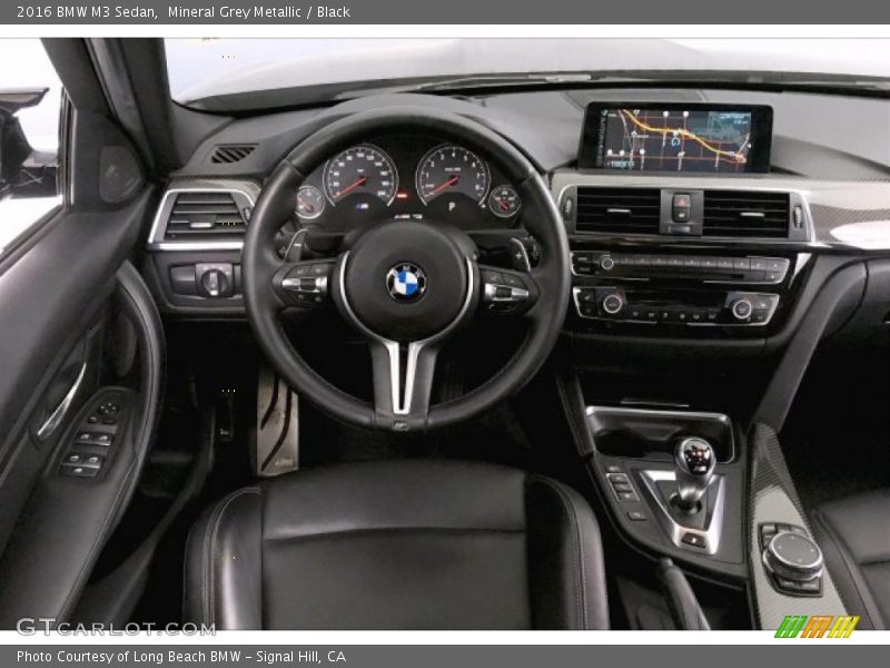 Mineral Grey Metallic / Black 2016 BMW M3 Sedan