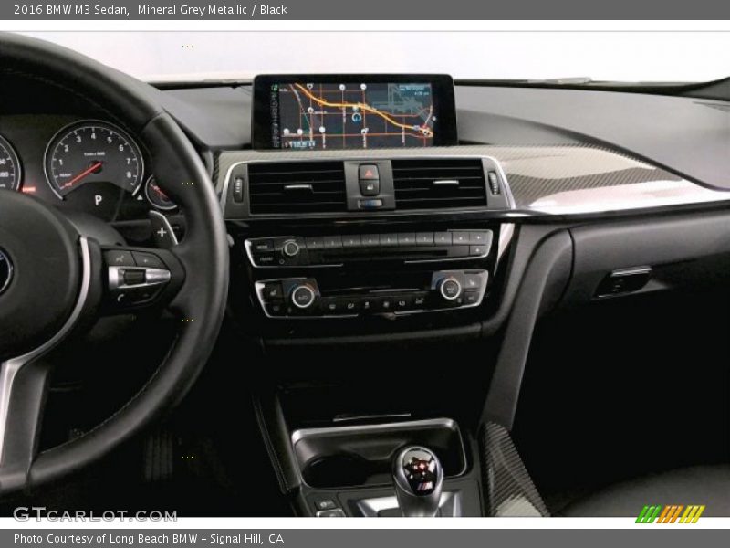 Mineral Grey Metallic / Black 2016 BMW M3 Sedan