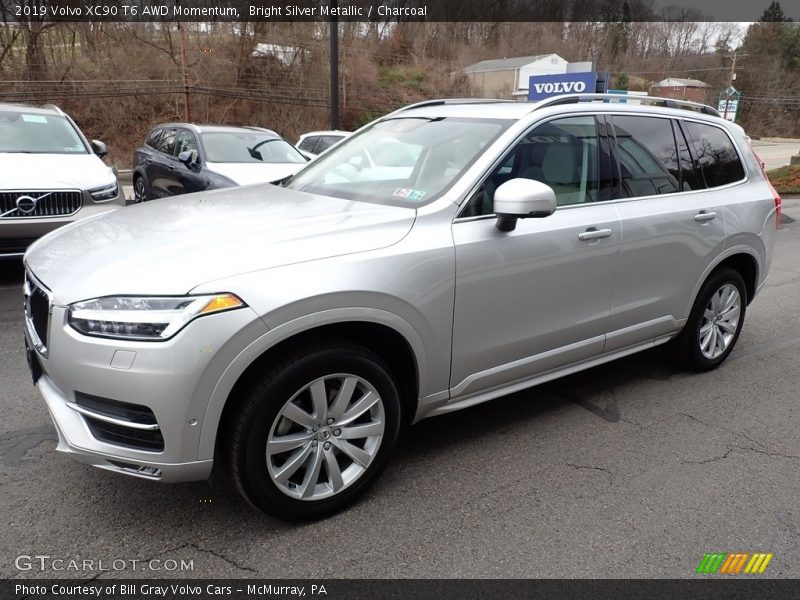  2019 XC90 T6 AWD Momentum Bright Silver Metallic
