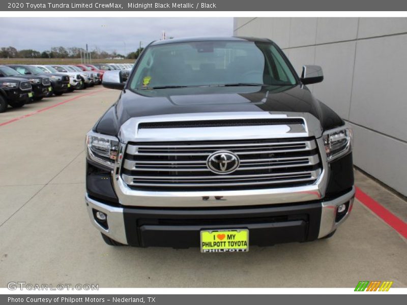 Midnight Black Metallic / Black 2020 Toyota Tundra Limited CrewMax