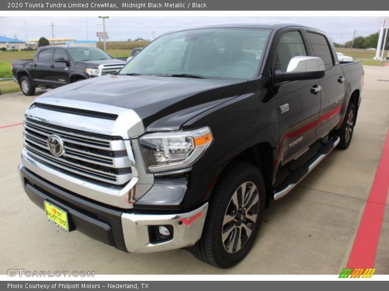 Midnight Black Metallic / Black 2020 Toyota Tundra Limited CrewMax
