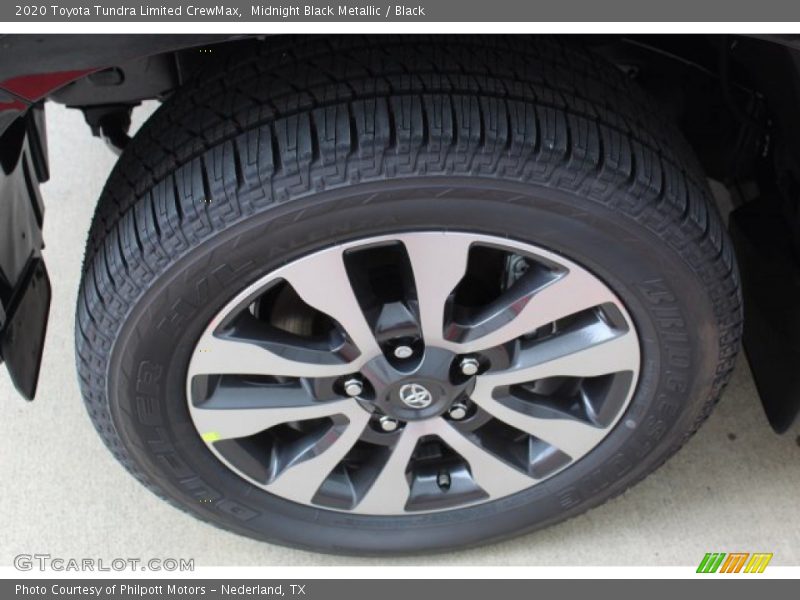 Midnight Black Metallic / Black 2020 Toyota Tundra Limited CrewMax