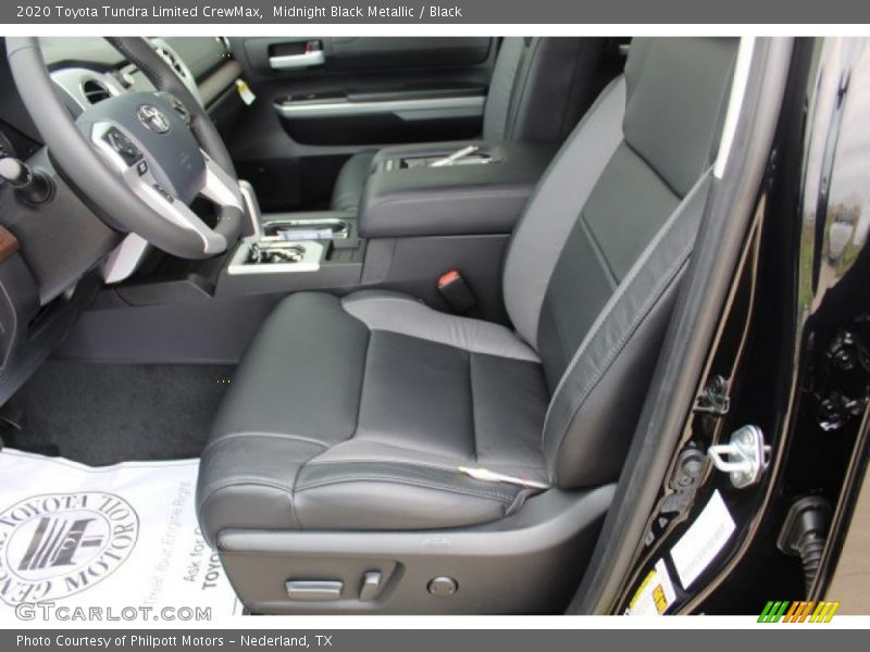 Midnight Black Metallic / Black 2020 Toyota Tundra Limited CrewMax