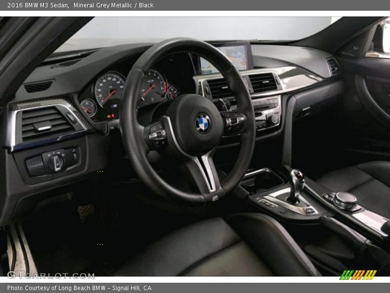 Mineral Grey Metallic / Black 2016 BMW M3 Sedan