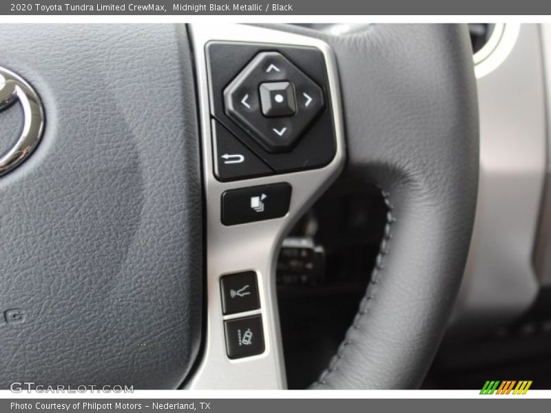 Midnight Black Metallic / Black 2020 Toyota Tundra Limited CrewMax