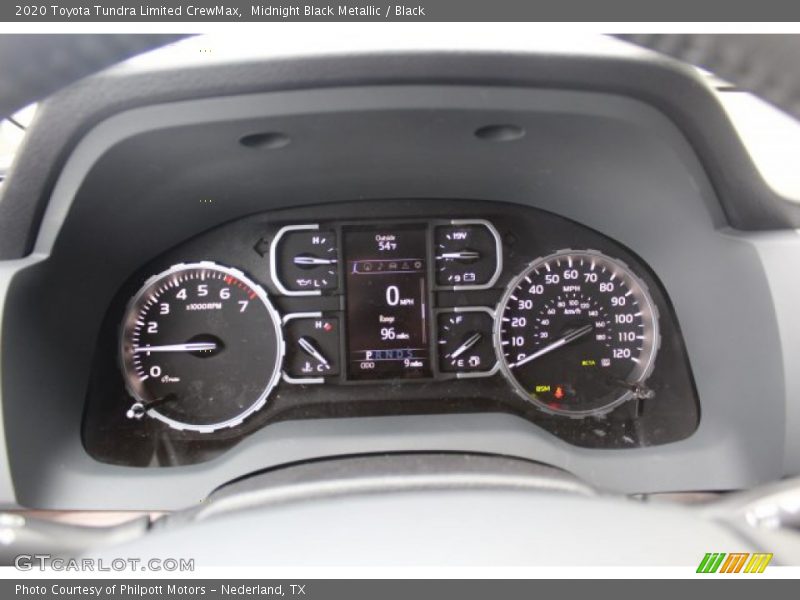 Midnight Black Metallic / Black 2020 Toyota Tundra Limited CrewMax