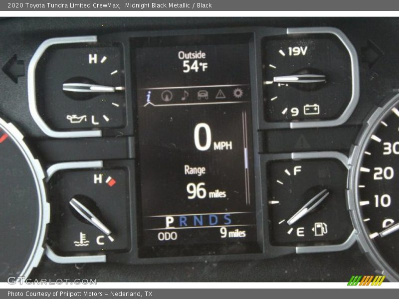 Midnight Black Metallic / Black 2020 Toyota Tundra Limited CrewMax