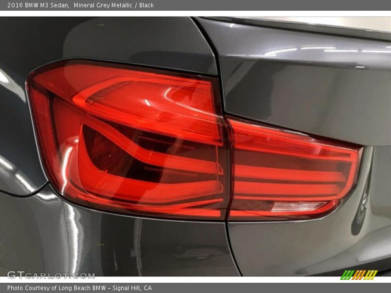 Mineral Grey Metallic / Black 2016 BMW M3 Sedan