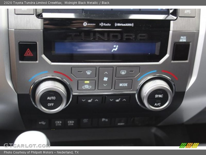 Midnight Black Metallic / Black 2020 Toyota Tundra Limited CrewMax