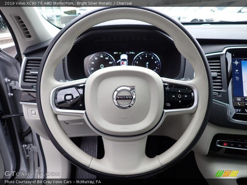  2019 XC90 T6 AWD Momentum Steering Wheel