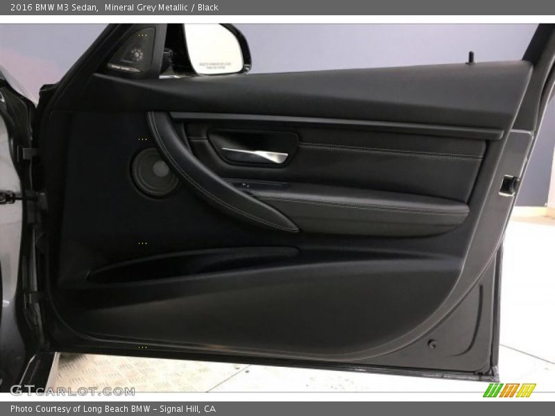 Mineral Grey Metallic / Black 2016 BMW M3 Sedan