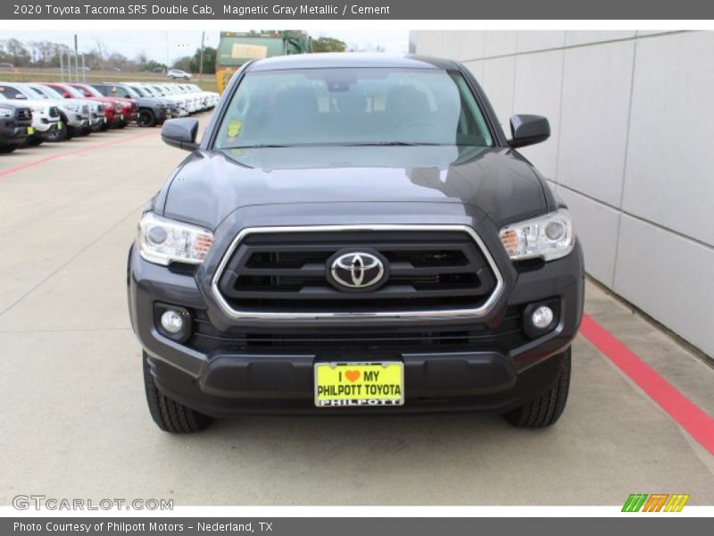 Magnetic Gray Metallic / Cement 2020 Toyota Tacoma SR5 Double Cab