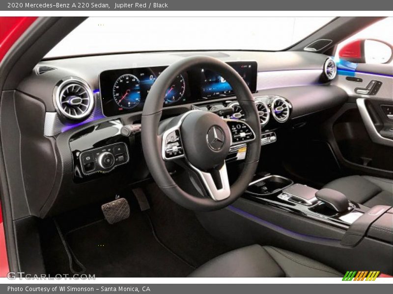 Jupiter Red / Black 2020 Mercedes-Benz A 220 Sedan