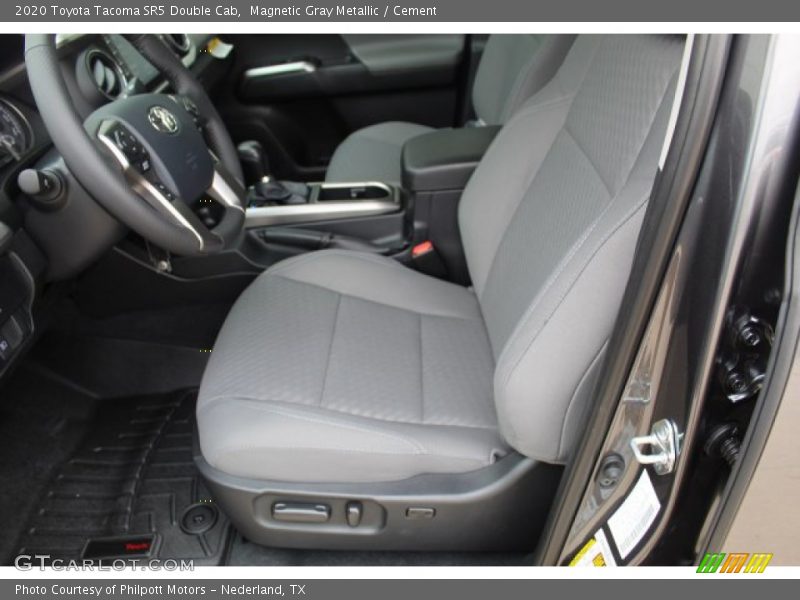 Magnetic Gray Metallic / Cement 2020 Toyota Tacoma SR5 Double Cab
