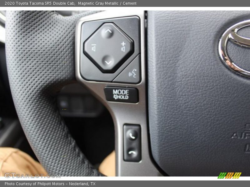 Magnetic Gray Metallic / Cement 2020 Toyota Tacoma SR5 Double Cab