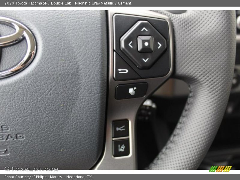 Magnetic Gray Metallic / Cement 2020 Toyota Tacoma SR5 Double Cab