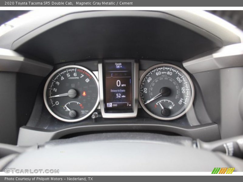 Magnetic Gray Metallic / Cement 2020 Toyota Tacoma SR5 Double Cab