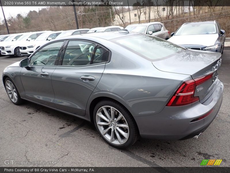 Osmium Gray Metallic / Charcoal 2020 Volvo S60 T6 AWD Momentum